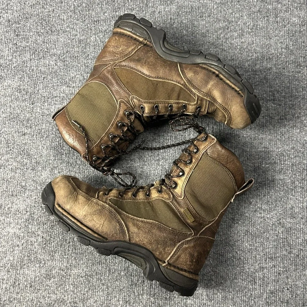 Danner Pronghorn LT GTX Boots Mens Size 9.5 D Brown Leather Hunting Hiking